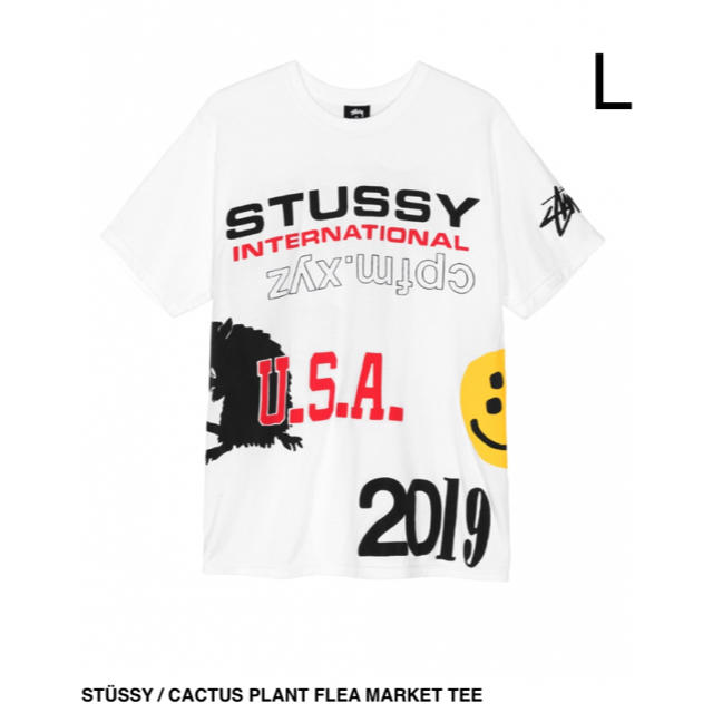 L 19SS STUSSY USA 2019 TEE Tシャツ CPFM-