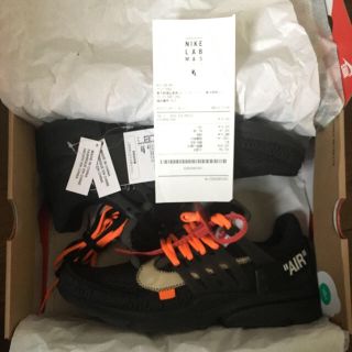 ナイキ(NIKE)のLAB購入 NIKE Off-White THE10 AIR PRESTO (スニーカー)