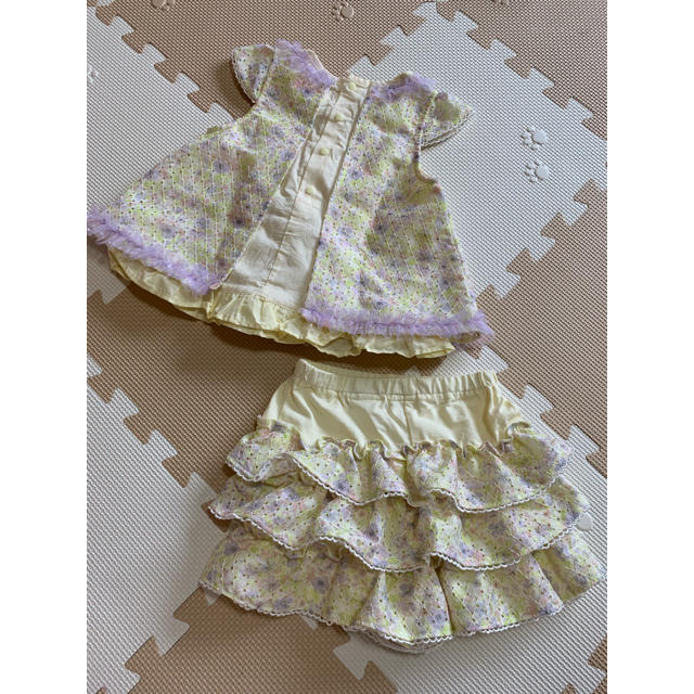 mezzo piano(メゾピアノ)のmezzo piano 上下セット キッズ/ベビー/マタニティのキッズ服女の子用(90cm~)(その他)の商品写真