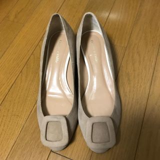 オデットエオディール(Odette e Odile)のOdette e Odile 24センチ ベージュヌバックパンプス(ハイヒール/パンプス)