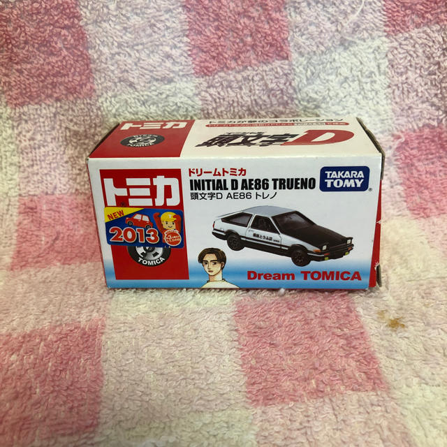 TOMMY(トミー)の中国製 絶版 トミカ  頭文字D AE86 トレノ エンタメ/ホビーのおもちゃ/ぬいぐるみ(ミニカー)の商品写真