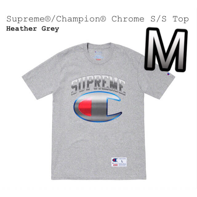 Champion Chrome Tee グレー M - Tシャツ/カットソー(半袖/袖なし)