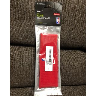 Supreme / NBA ヘッドバンド・リストバンド赤　セット