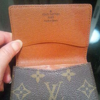 ルイヴィトン(LOUIS VUITTON)のLV♡名刺ケース(名刺入れ/定期入れ)