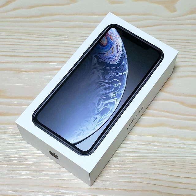 【未使用新品】 iPhoneXR 64GB Black SIMフリー版 即日発送