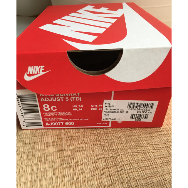 NIKE(ナイキ)の◾︎新品、未使用◾︎ナイキ サンダル キッズ/ベビー/マタニティのベビー靴/シューズ(~14cm)(サンダル)の商品写真