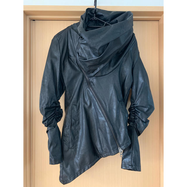 reviver様専用 minsobi 変形ライダースジャケット メンズのジャケット/アウター(ライダースジャケット)の商品写真