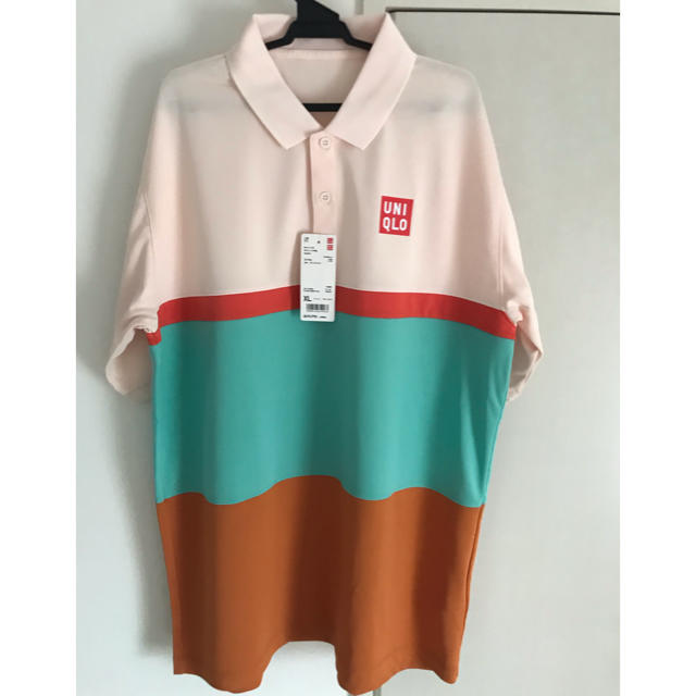 UNIQLO(ユニクロ)のUNIQLO  錦織選手愛用のポロシャツ  新品 スポーツ/アウトドアのテニス(ウェア)の商品写真