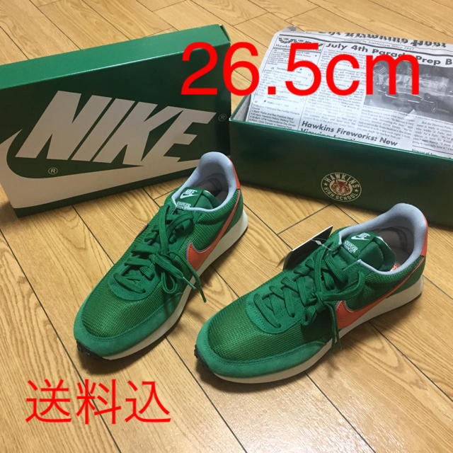 NIKE - stranger things NIKE 26.5cm ナイキ スニーカー 緑の通販 by