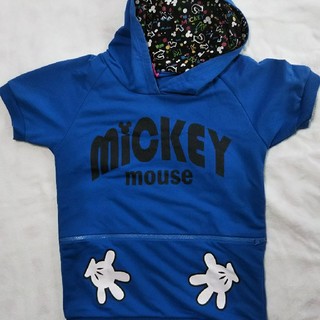 ディズニー(Disney)のミッキーパーカー size160(Tシャツ/カットソー)