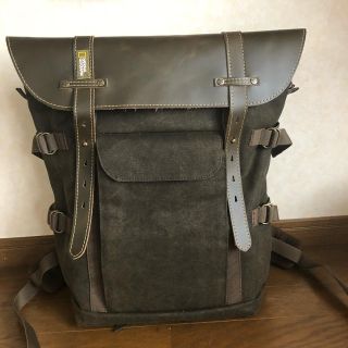 サンタロウ様専用！ナショナルジオグラフィックレザーバッグNG A5290(ケース/バッグ)