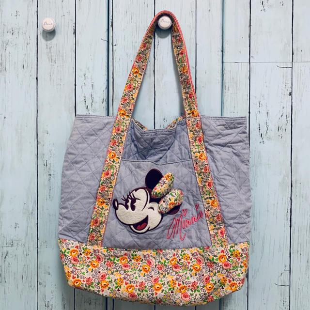 Disney マザーバック マザーバッグ ミニーマウス ディズニー公式 花柄 の通販 By Peachclover S Shop ディズニー ならラクマ
