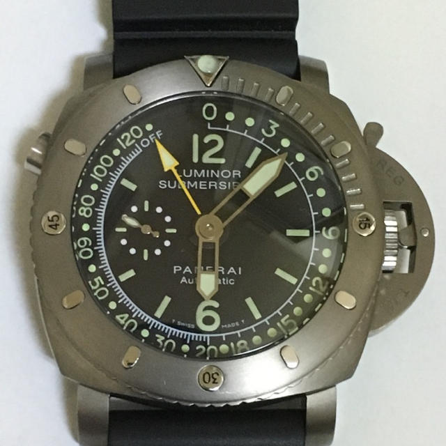 PANERAI submersible 1950 Depth Gaugeシリコンベゼルカバー