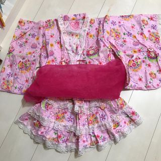 ☆ゆん様専用☆浴衣 子供 セパレート 120(甚平/浴衣)