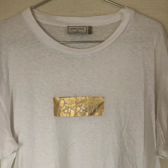 MAISON KITSUNE'(メゾンキツネ)のメゾンキツネ パリジェンヌ tシャツ メンズのトップス(Tシャツ/カットソー(半袖/袖なし))の商品写真