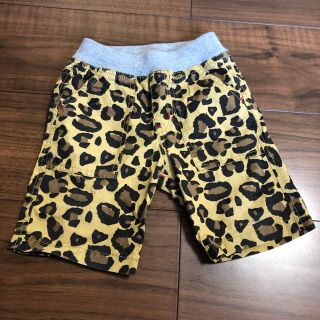 ジャンクストアー(JUNK STORE)のハーフパンツ 短パン ヒョウ柄 ジャンクストア 95㎝(パンツ/スパッツ)