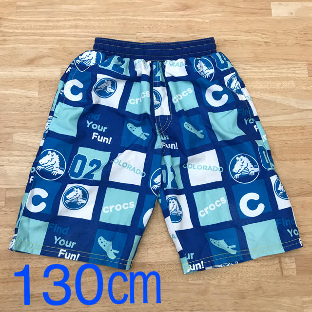 crocs(クロックス)の130水着クロックス キッズ/ベビー/マタニティのキッズ服男の子用(90cm~)(水着)の商品写真