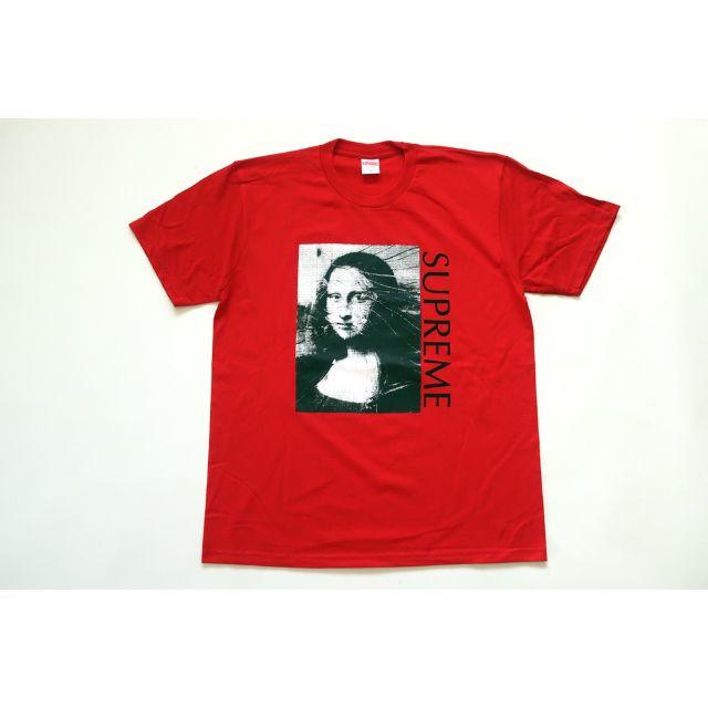 Supreme - M)18Supreme Mona Lisa TeeシュプリームモナリザTシャツ赤の ...