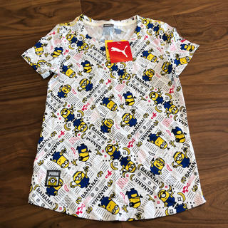 プーマ(PUMA)のミニオン × PUMA コラボ Tシャツ(Tシャツ/カットソー)
