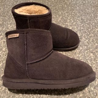 ベアパウ(BEARPAW)のBEARPAW ベアパウ ショート ムートンブーツ パープル(ブーツ)