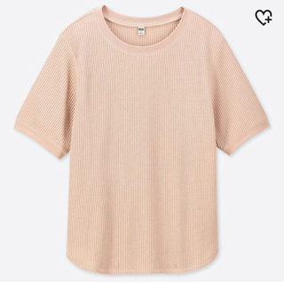 ユニクロ(UNIQLO)のワッフルクルーネックT(Tシャツ(長袖/七分))