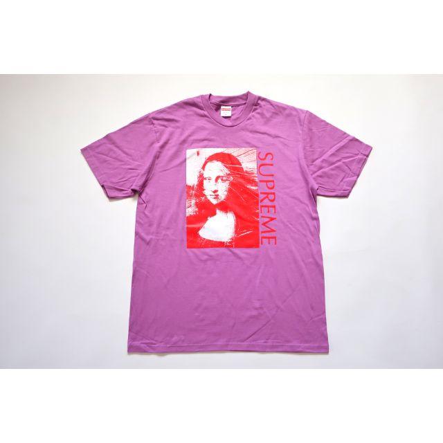 M)18Supreme Mona Lisa TeeシュプリームモナリザTシャツ紫トップス