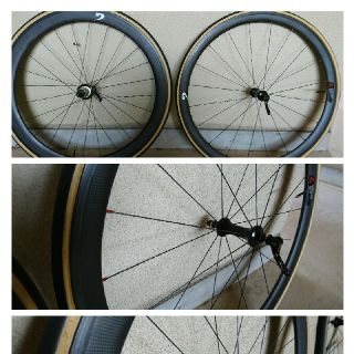 シマノ(SHIMANO)のカーボンホイールgan well ガンウェル GW-TU38MT/TU50MT(パーツ)