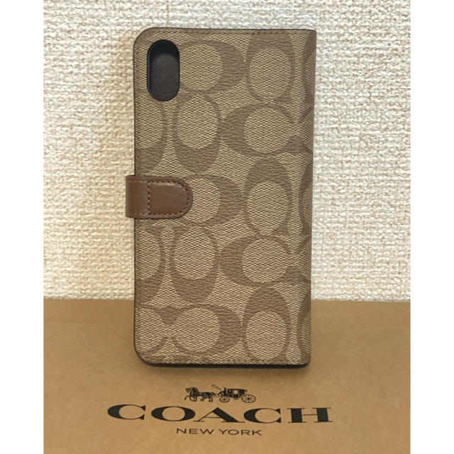 COACH - COACH コーチ iPhone XR 手帳型ケース シグネチャー カーキの通販 by GNIK's shop｜コーチならラクマ