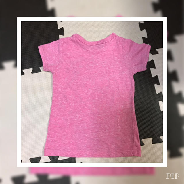 e.a.B(エーアーベー)のe.a.b ピンクTシャツ 110cm キッズ/ベビー/マタニティのキッズ服女の子用(90cm~)(Tシャツ/カットソー)の商品写真