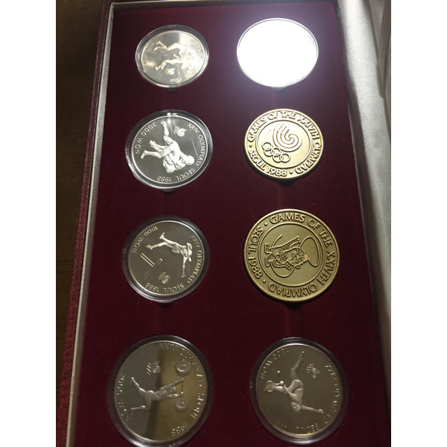 ソウルオリンピック記念メダル エンタメ/ホビーの美術品/アンティーク(貨幣)の商品写真