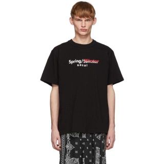 サカイ(sacai)のsacai 19SS Spring/Winter メンズ Tシャツ 黒2(Tシャツ/カットソー(半袖/袖なし))