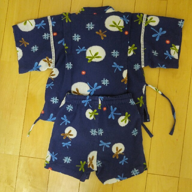 mikihouse(ミキハウス)のミキハウス 甚平 90cm キッズ/ベビー/マタニティのキッズ服男の子用(90cm~)(甚平/浴衣)の商品写真