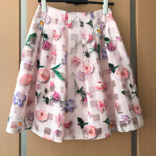 M'S GRACY(エムズグレイシー)のピンク スカート 38 レディースのスカート(ひざ丈スカート)の商品写真