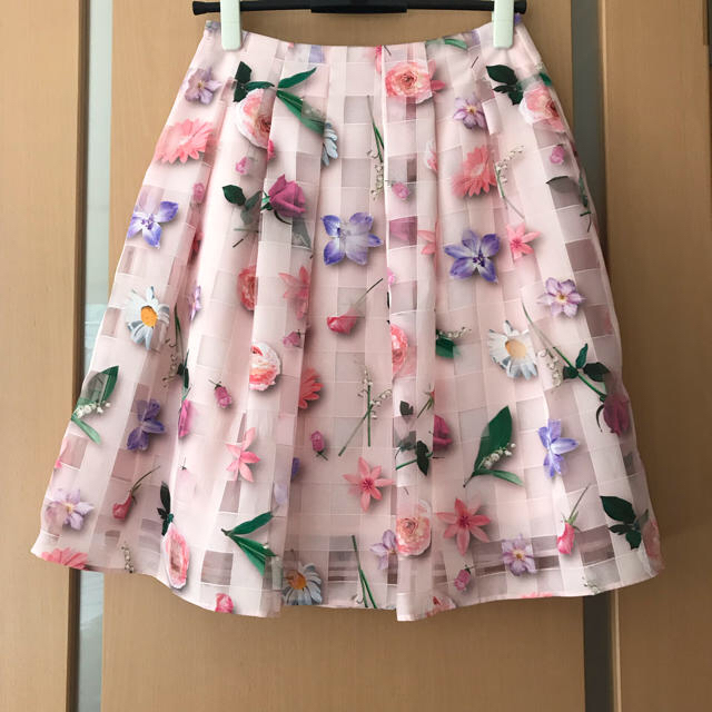 M'S GRACY(エムズグレイシー)のピンク スカート 38 レディースのスカート(ひざ丈スカート)の商品写真