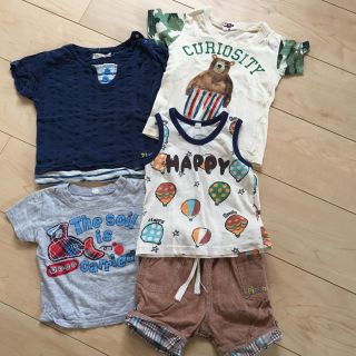 キムラタン(キムラタン)の男の子5点セット(Ｔシャツ)