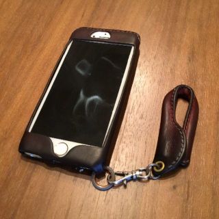 トチギレザー(栃木レザー)のHUKURO iPhone6/6s ケースとストラップ(RED※限定色)(iPhoneケース)