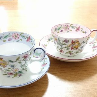 ミントン(MINTON)のモモ様専用MINTON ティーカップ＆ソーサー　2客セット(グラス/カップ)