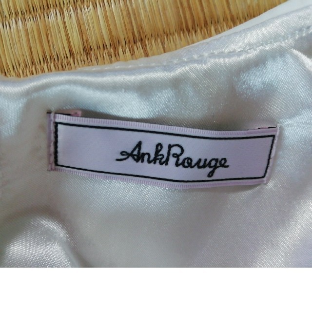Ank Rouge(アンクルージュ)のAnkRouge白ブラウス レディースのトップス(シャツ/ブラウス(半袖/袖なし))の商品写真