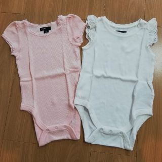 ベビーギャップ(babyGAP)のbabyGAP♡ロンパースセット 80㎝(ロンパース)