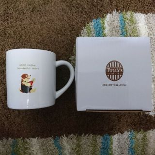 タリーズコーヒー(TULLY'S COFFEE)の最終値下げ 新品タリーズコーヒー 2018 干支マグカップ(グラス/カップ)