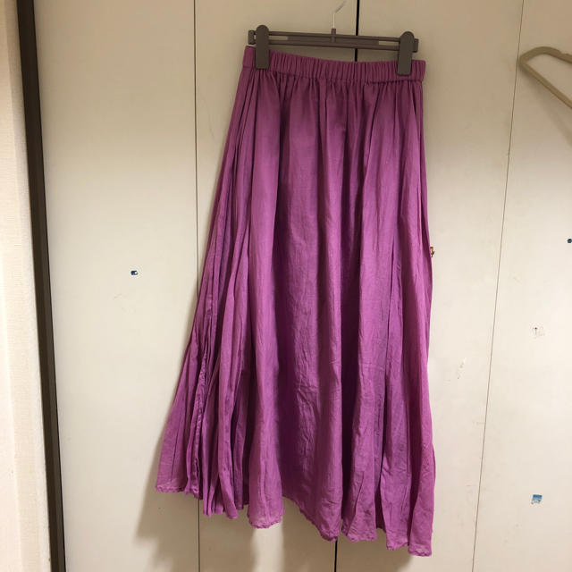 coen(コーエン)の専用パープルスカート レディースのスカート(ロングスカート)の商品写真
