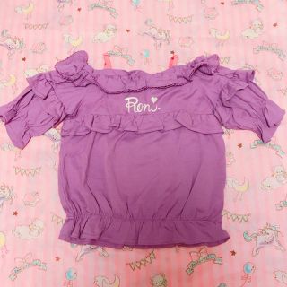 ロニィ(RONI)のRONI☆オフショルカットソー(Tシャツ/カットソー)