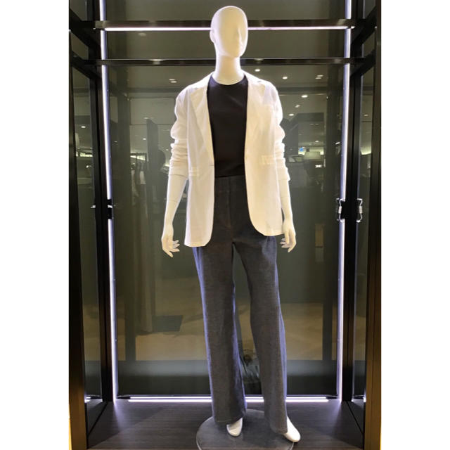 Theory 19ss リネンジャケット ブラウン系