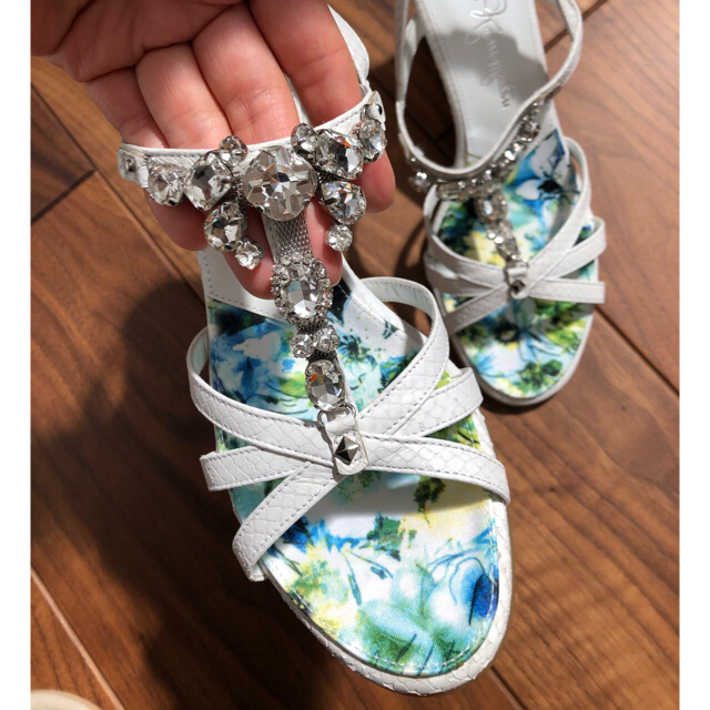 GINZA Kanematsu(ギンザカネマツ)の新品未使用☆夏サンダル24.5☆銀座かねまつ レディースの靴/シューズ(サンダル)の商品写真