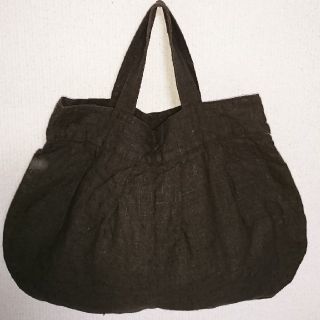 フォグリネンワーク(fog linen work)のfog linen work リネンラウンドバッグ(トートバッグ)