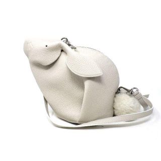 ご専用☆ロエベ LOEWE バニーバッグ ショルダー ムートン うさぎ