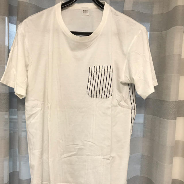 TAKEO KIKUCHI(タケオキクチ)のタケオキクチ TAKEOKIKUCHI のブロッキングTシャツ メンズのトップス(Tシャツ/カットソー(半袖/袖なし))の商品写真