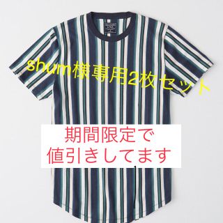 アバクロンビーアンドフィッチ(Abercrombie&Fitch)のカーブドヘムTシャツ(Tシャツ/カットソー(半袖/袖なし))