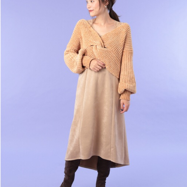 大幅お値下げ❣️秋🌾まて着れる。Omekashiドレス レディースのレディース その他(セット/コーデ)の商品写真