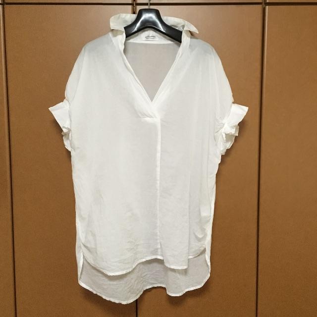 marjourのビッグスキッパーシャツ レディースのトップス(シャツ/ブラウス(半袖/袖なし))の商品写真
